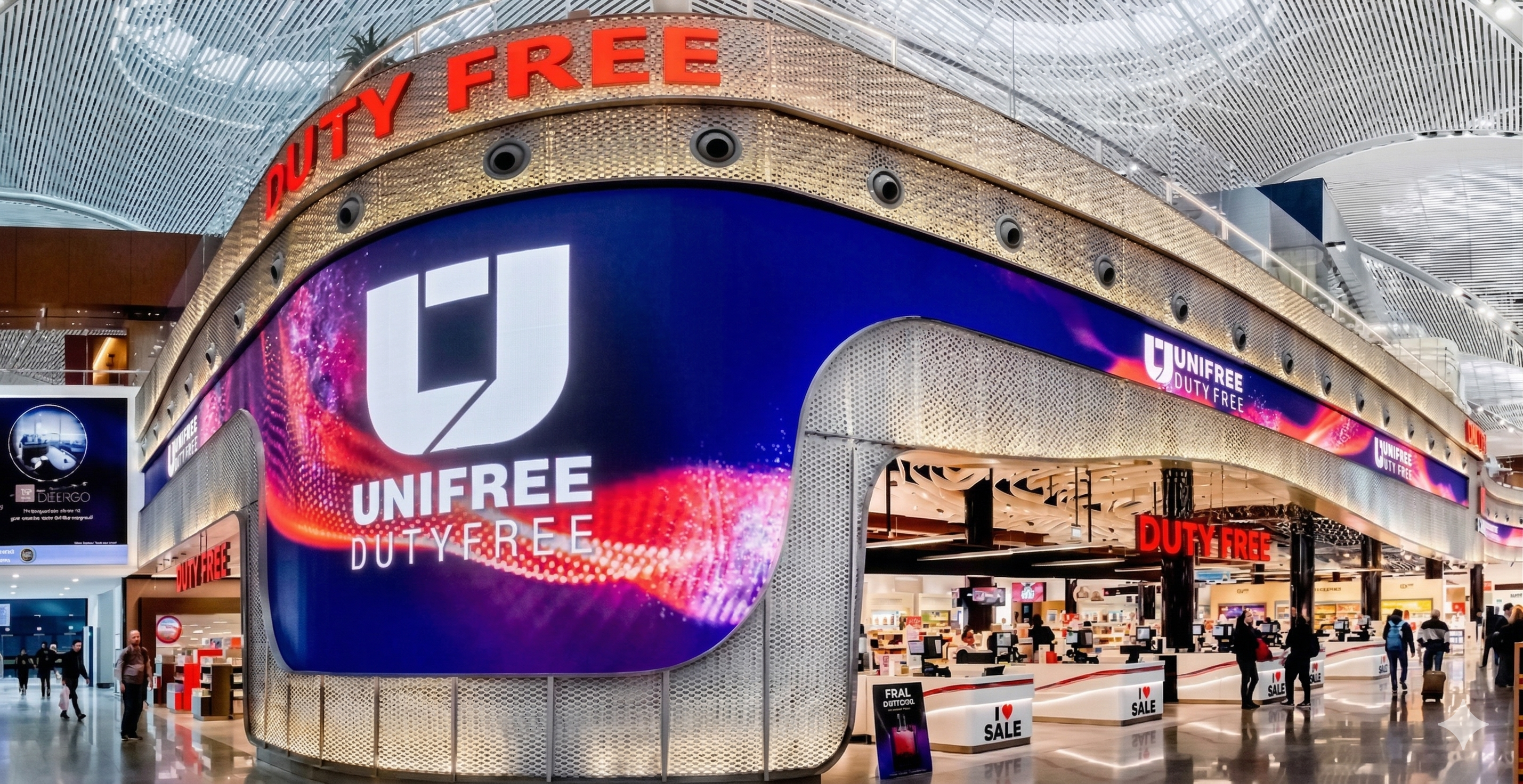 Modern Airport Retail